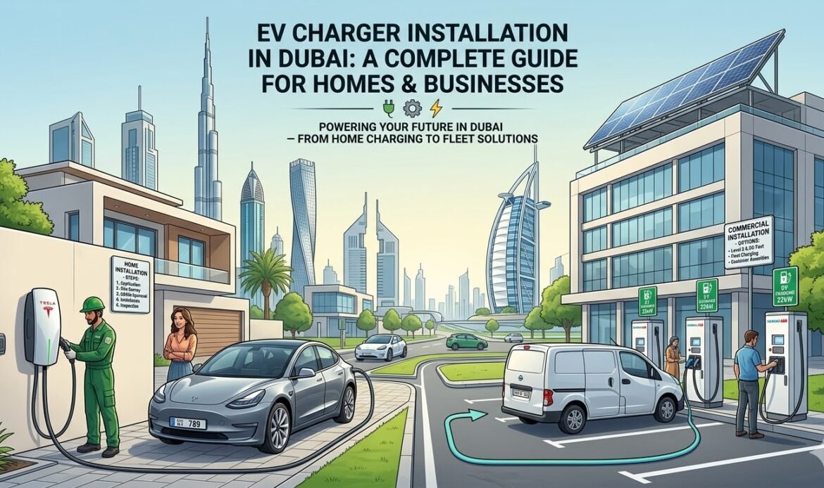EV Charger Installation in Dubai: A Complete Guide for Homes and Businesses