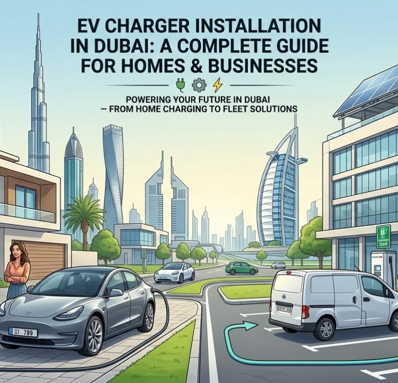EV Charger Installation in Dubai: A Complete Guide for Homes and Businesses